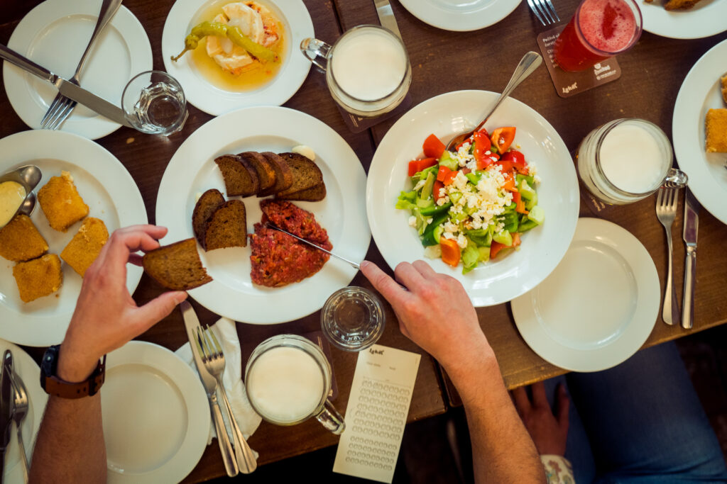 Delicious food tour selection