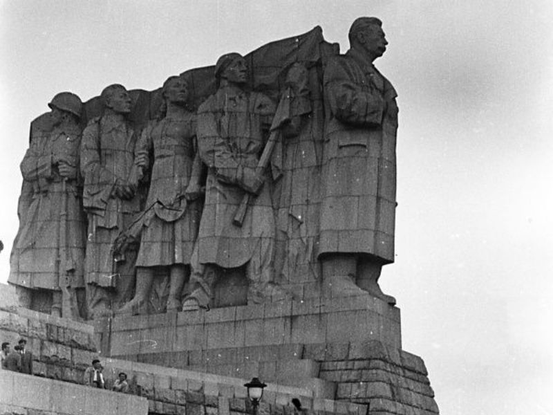 Stalin statue Letna
