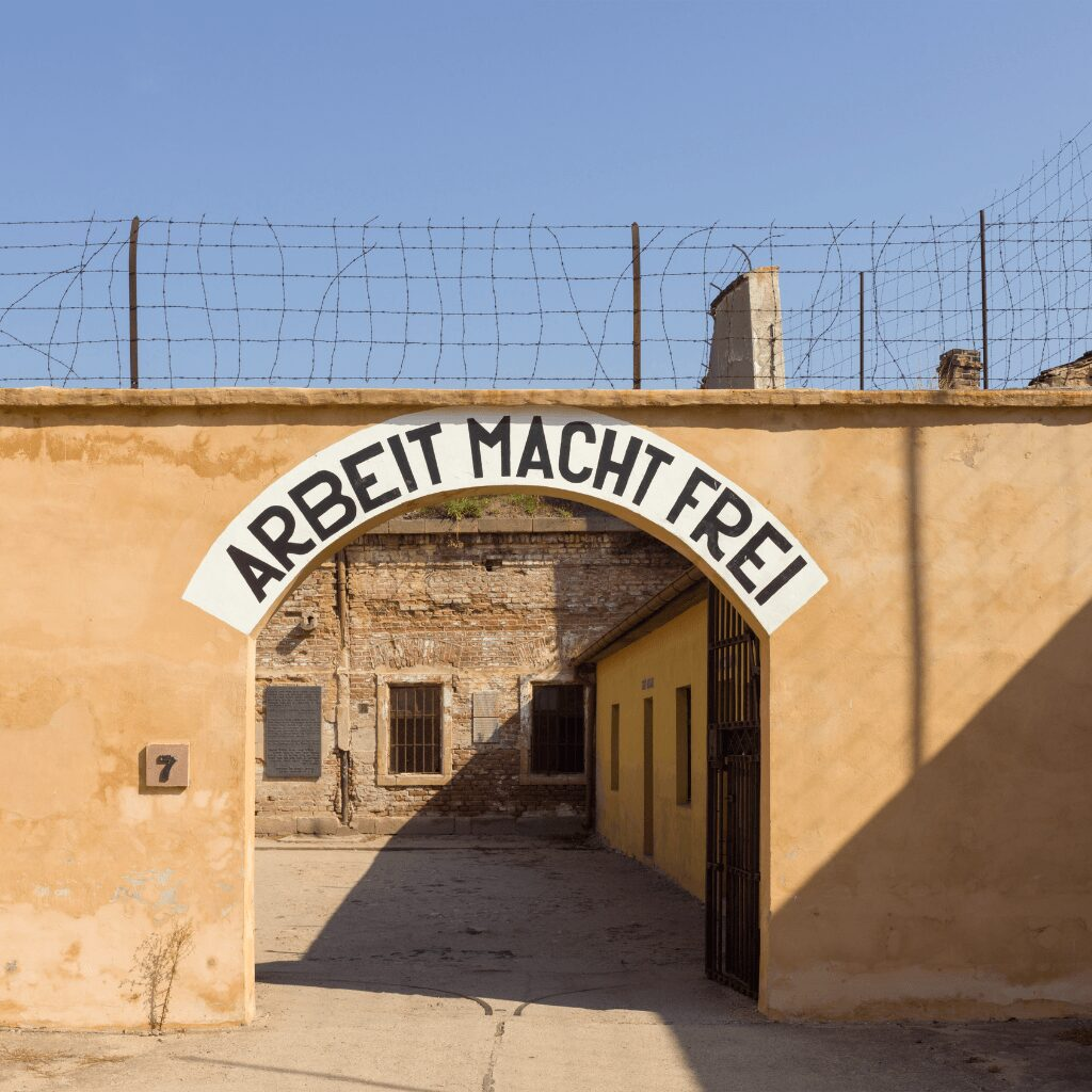 Arbeit Macht Frei Terezin.