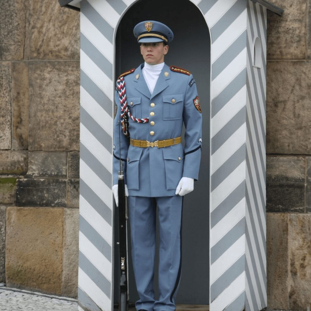 Prague castle guard