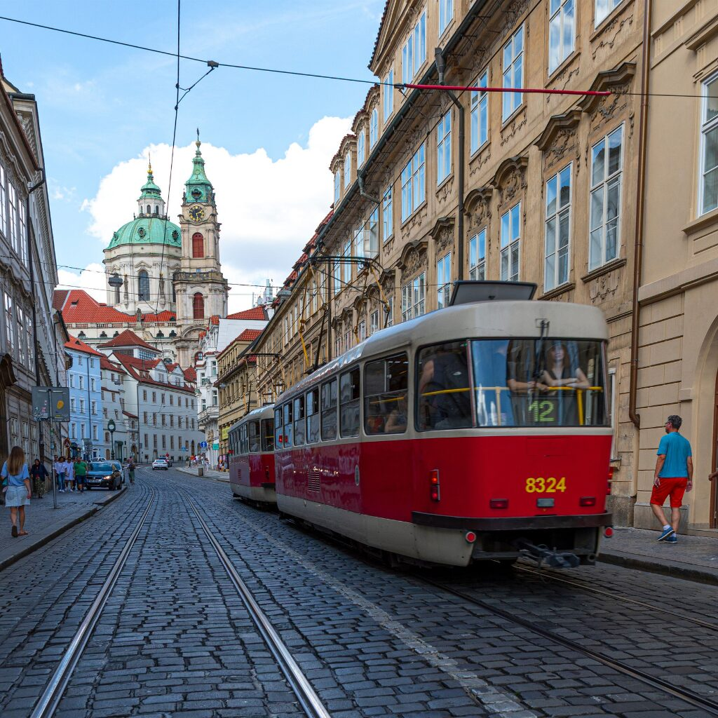 Prague tram