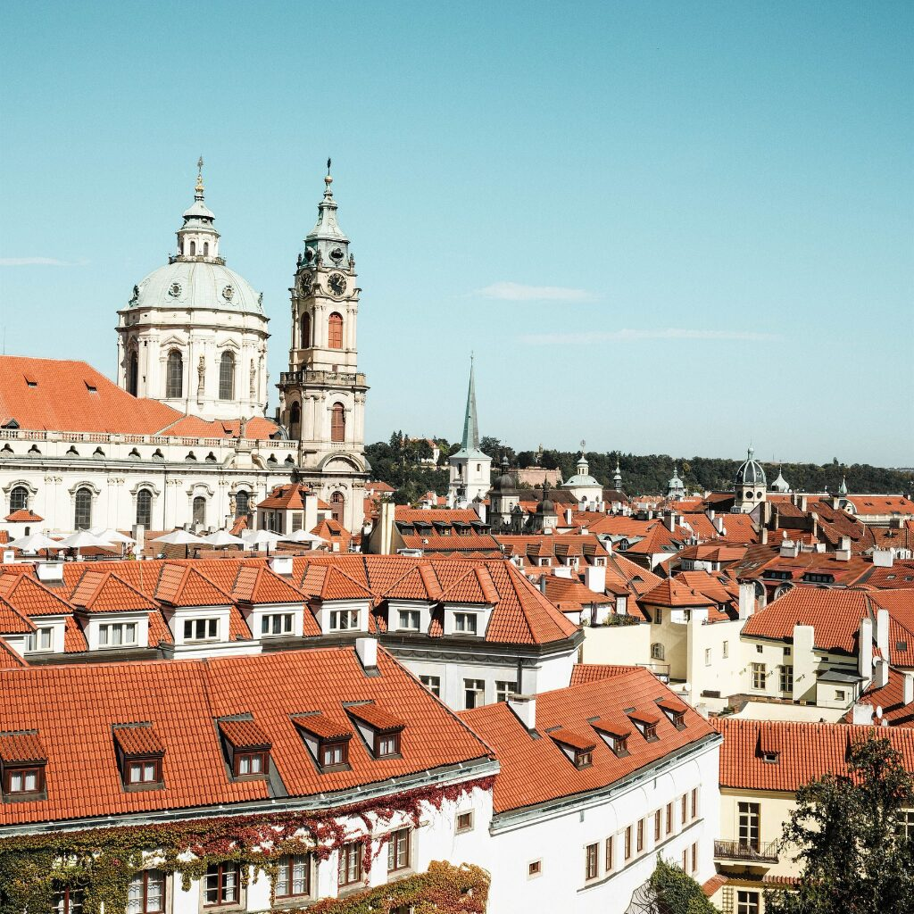 View from Prague Castle tour